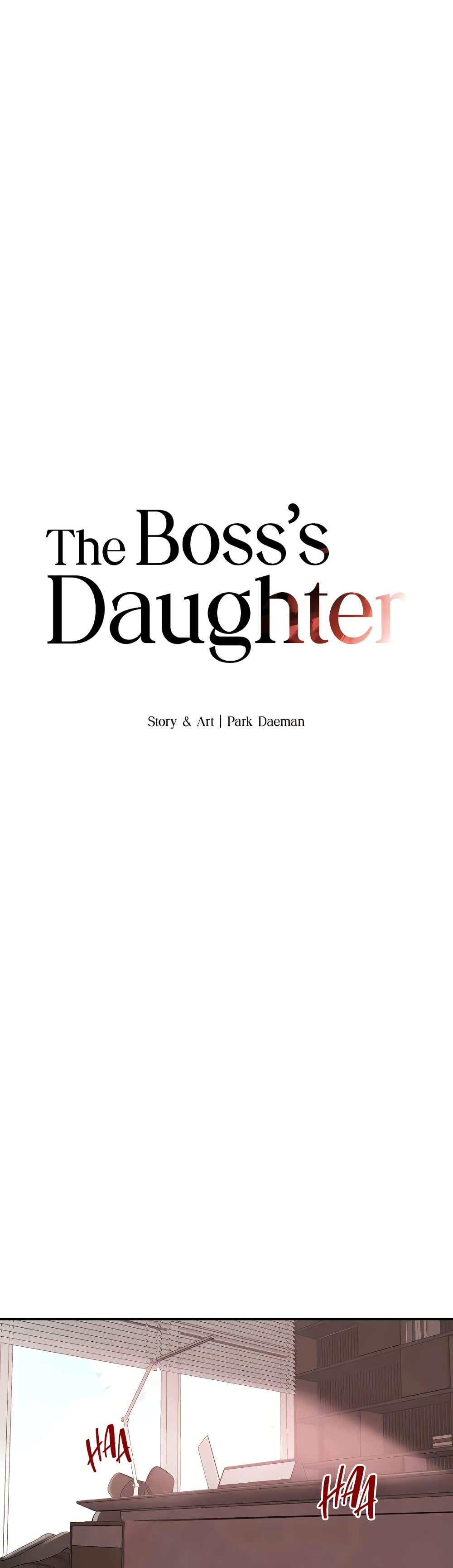 The Boss's Daughter page 1