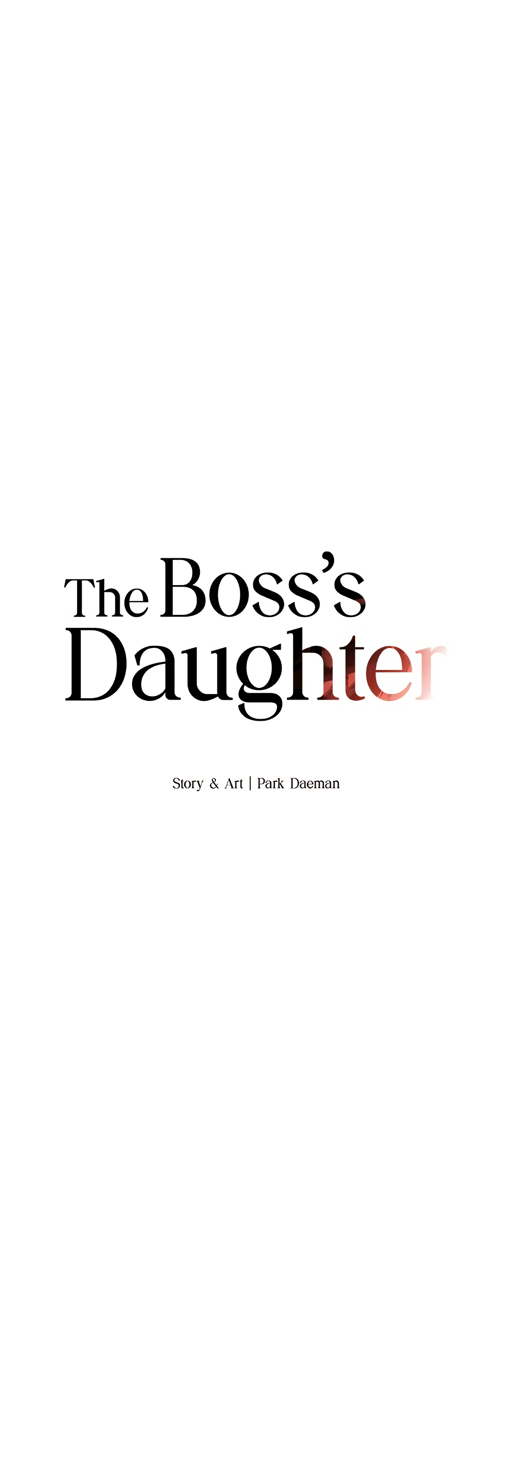 The Boss's Daughter page 1