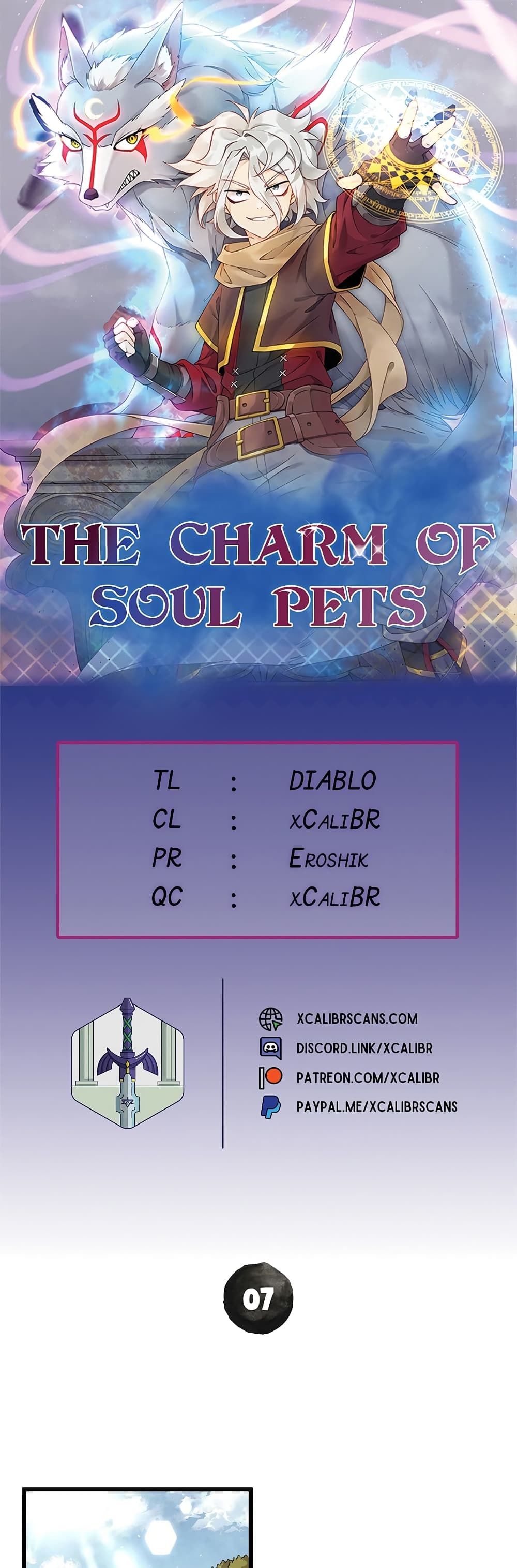 The Charm of Soul Pets page 1