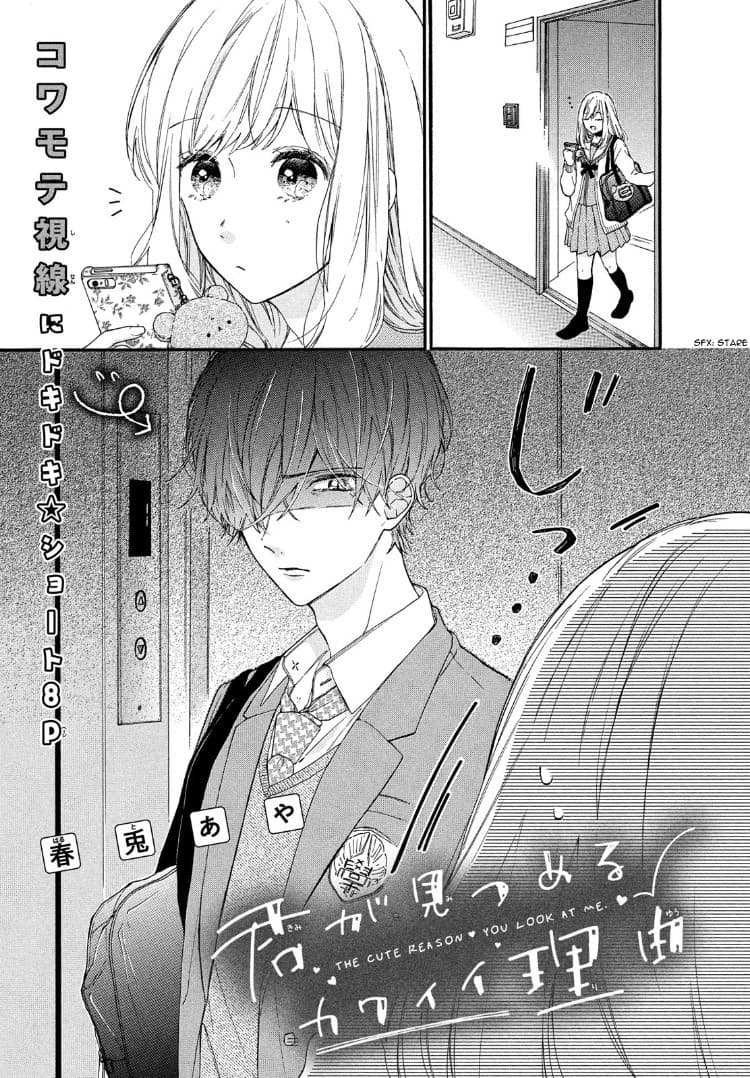 The Cute Reason You Look at Me page 1