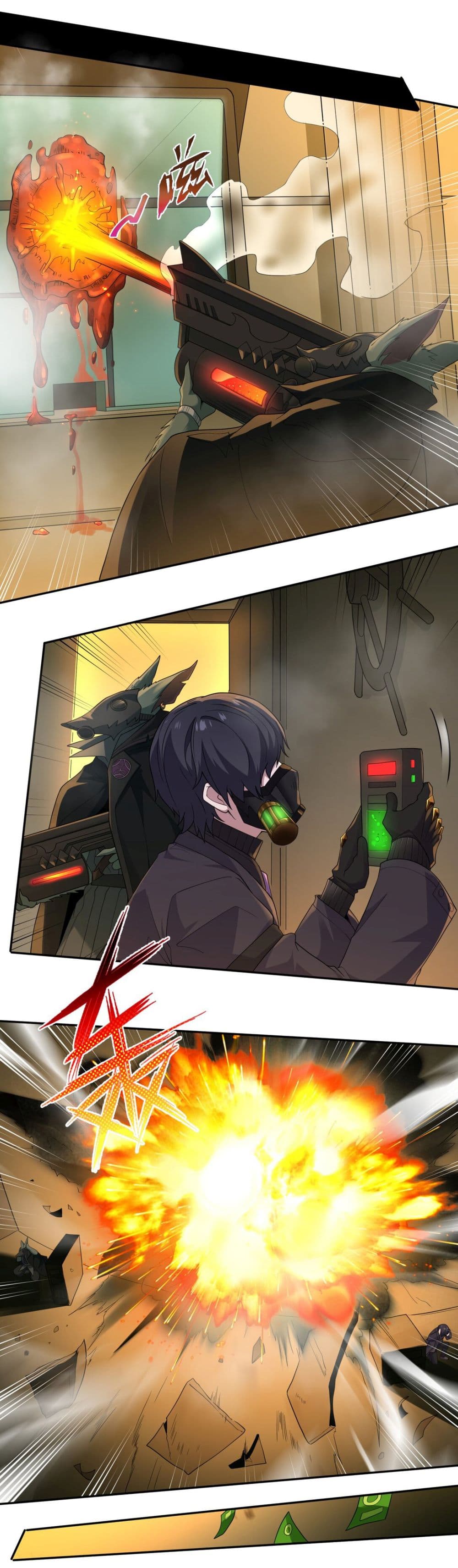 The Evil Alchemist Can’t Handle His Own Experimental Subject page 16