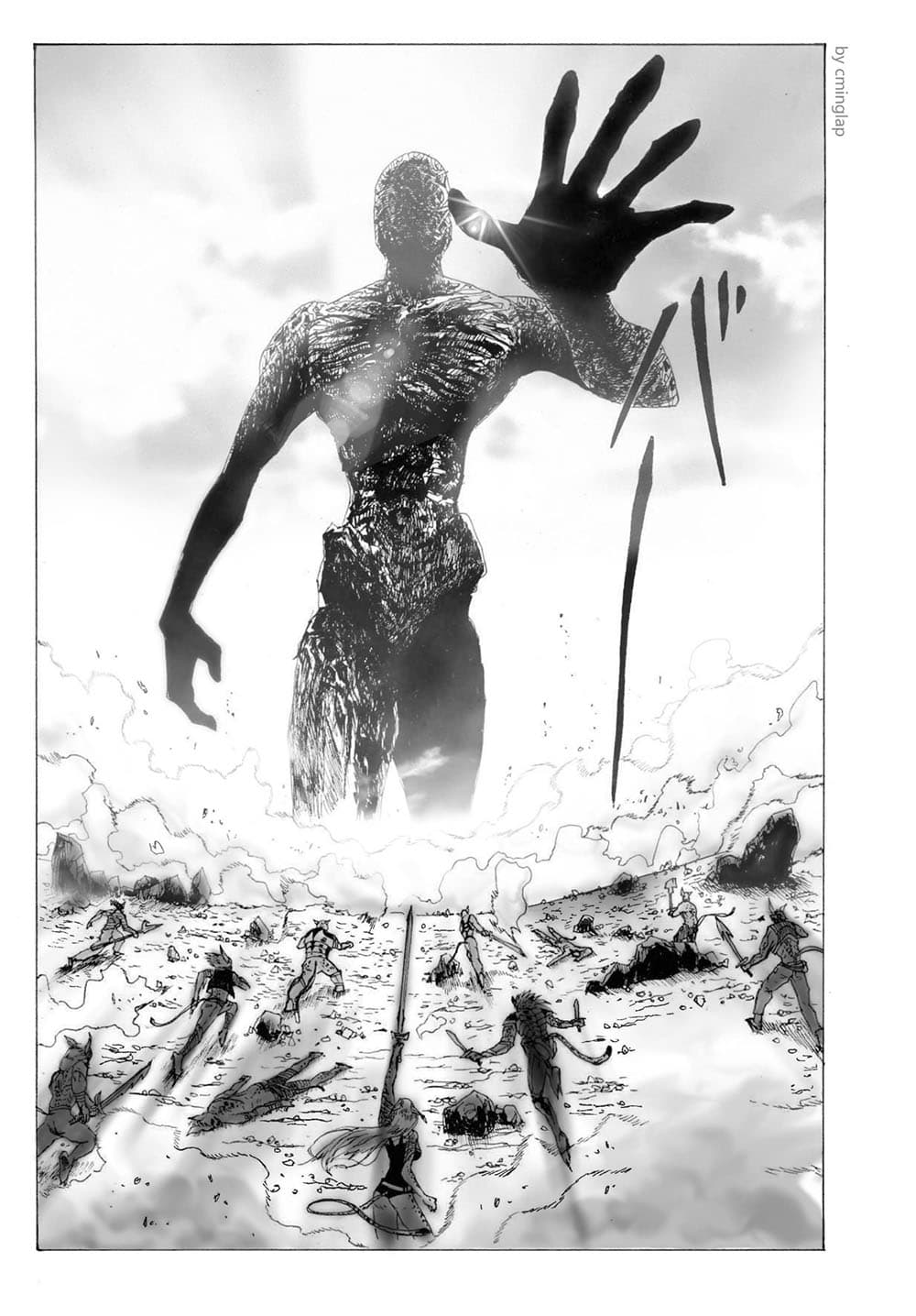 The Fight Of Gods (Fanmade One Punch Man comic) page 14