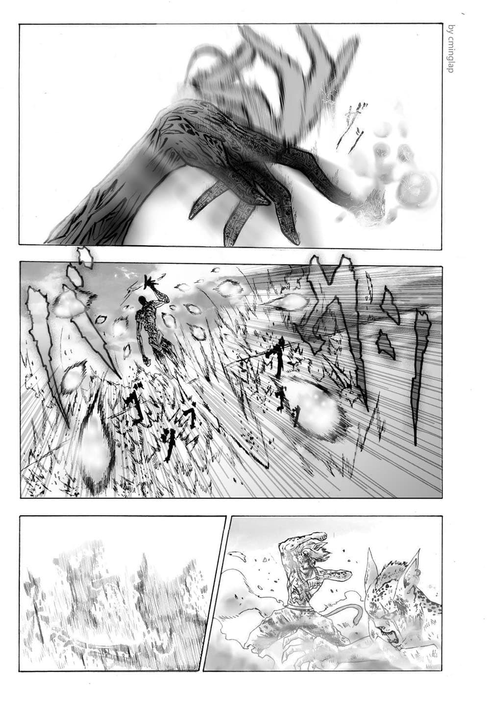 The Fight Of Gods (Fanmade One Punch Man comic) page 15