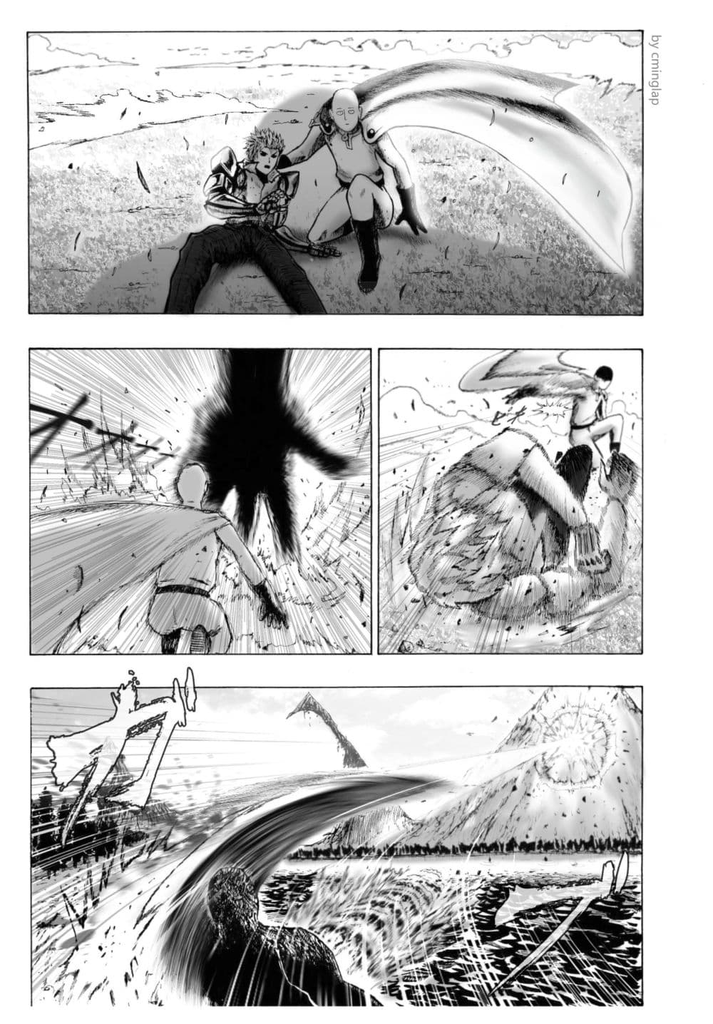 The Fight Of Gods (Fanmade One Punch Man comic) page 14