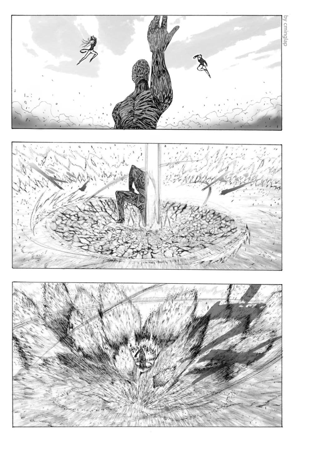 The Fight Of Gods (Fanmade One Punch Man comic) page 26