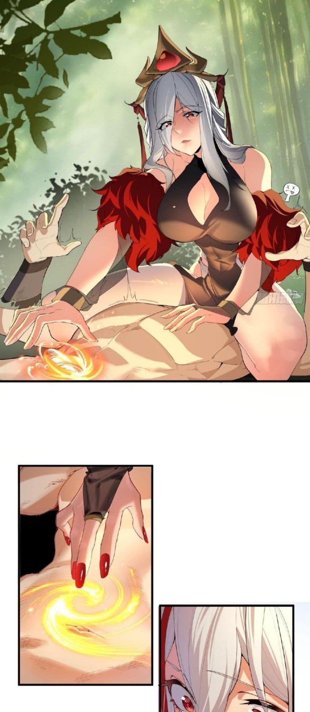 The Leader of the Evil Cult Stayed By My Side and Watched Me Practice Secretly page 38