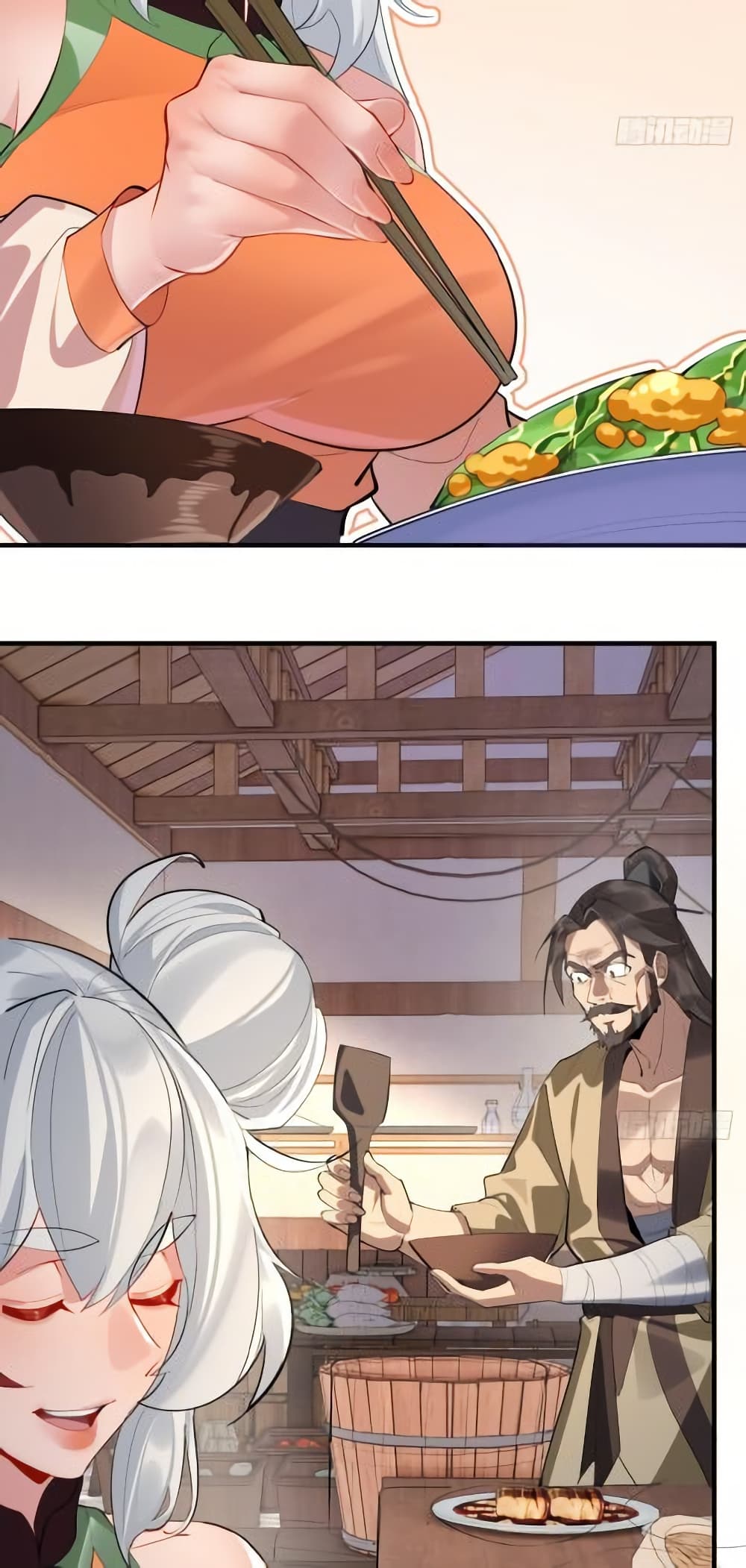 The Leader of the Evil Cult Stayed By My Side and Watched Me Practice Secretly page 34