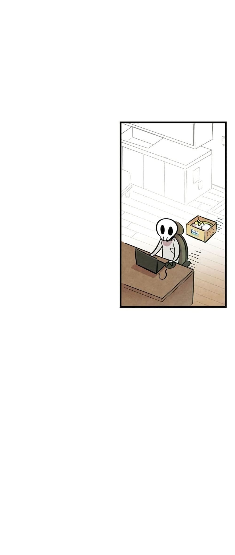 The Skeleton Becomes a Cat Dad page 9