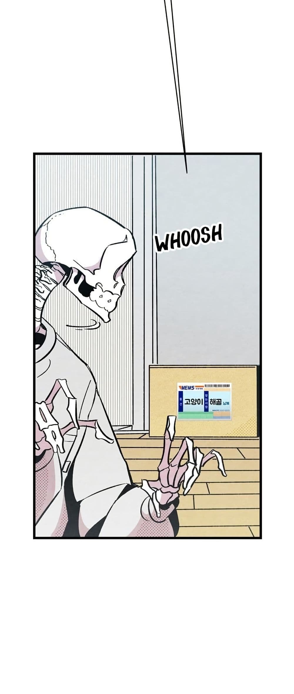 The Skeleton Becomes a Cat Dad page 13
