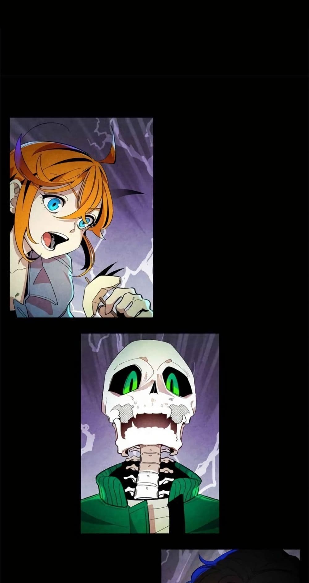 The Skeleton Becomes a Cat Dad page 1