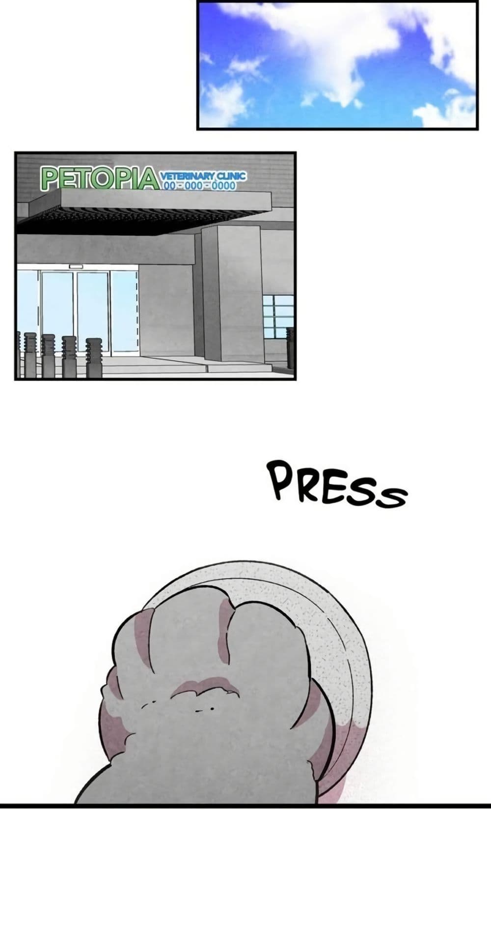 The Skeleton Becomes a Cat Dad page 44