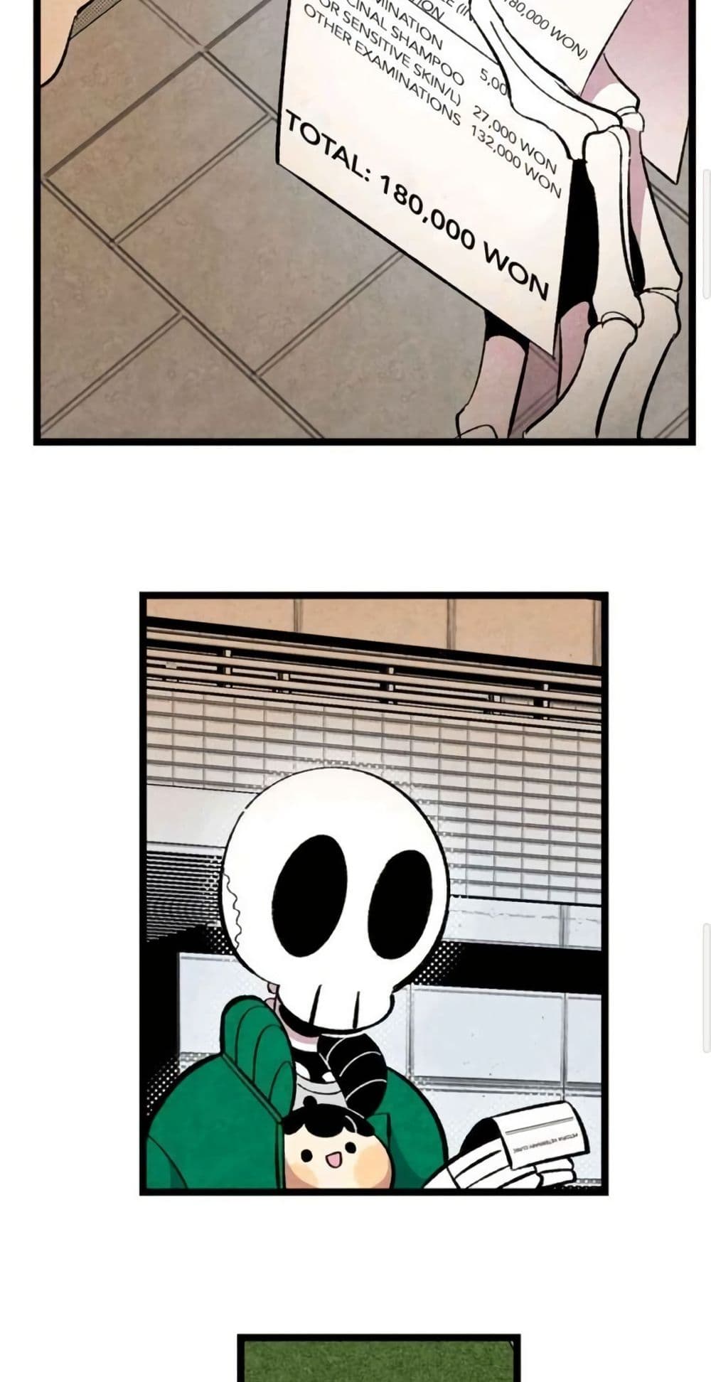 The Skeleton Becomes a Cat Dad page 12