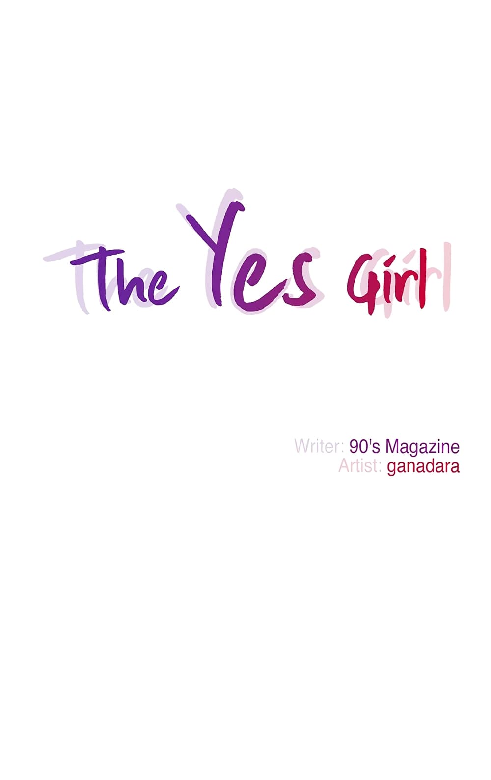 The Yes Girl page 1