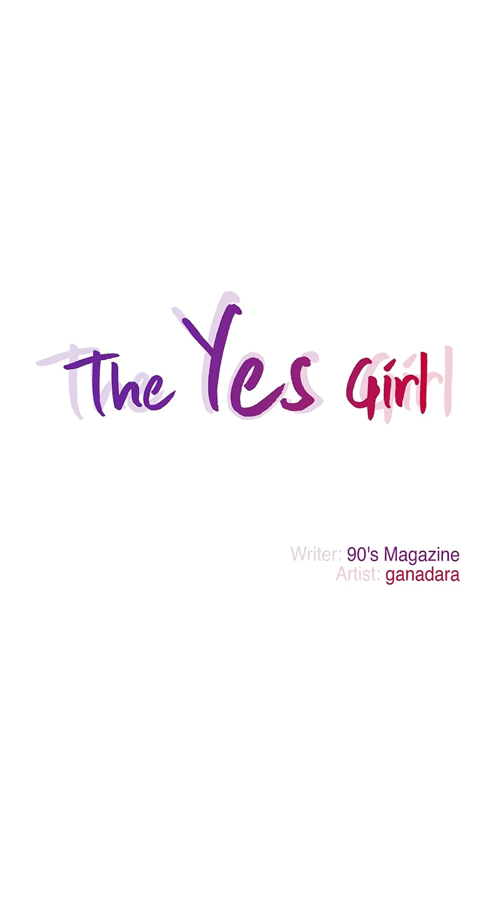 The Yes Girl page 1