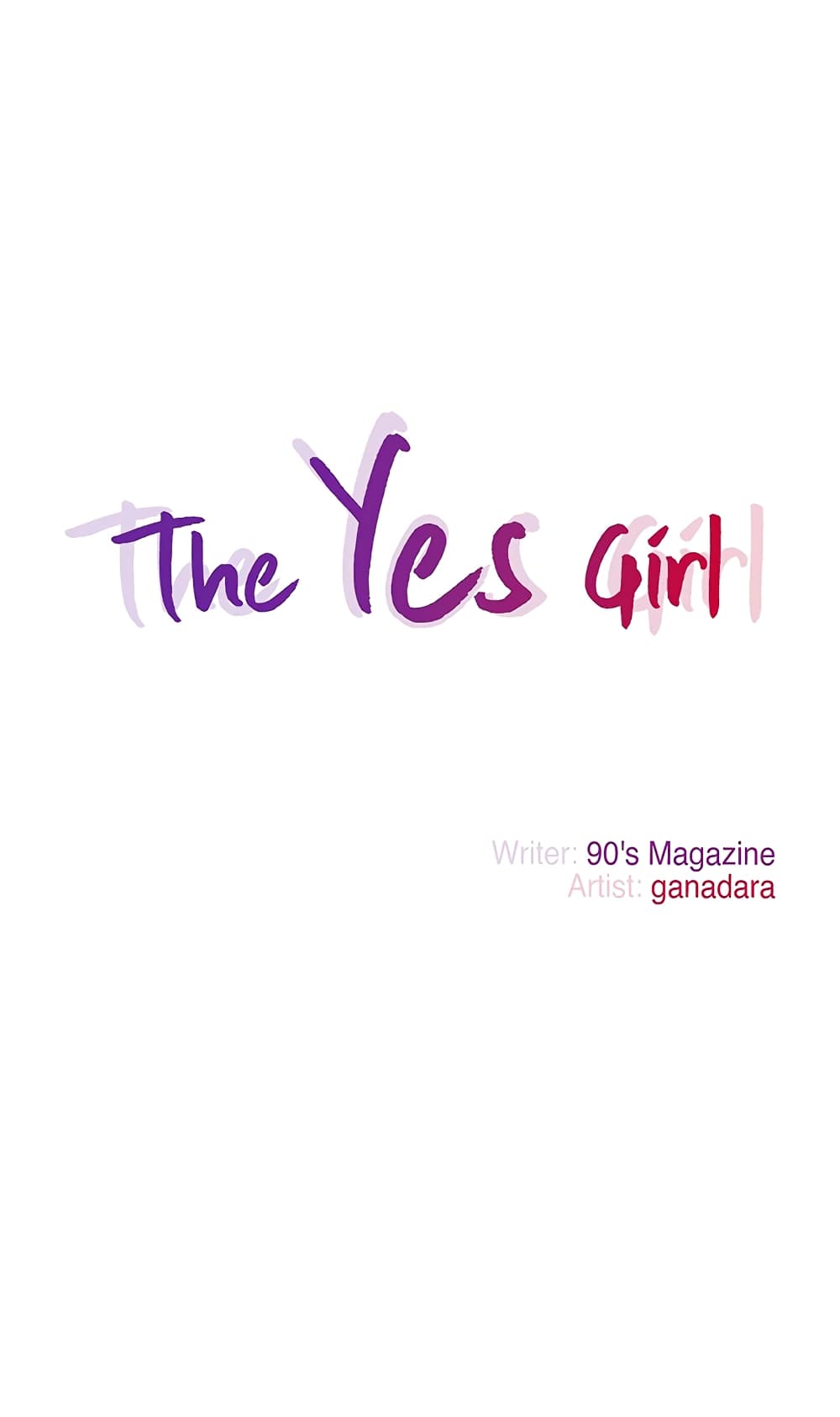 The Yes Girl page 1