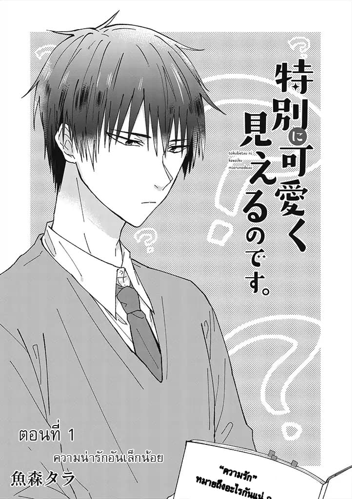 Tokubetsu ni Kawaiku Mieru no desu. page 4