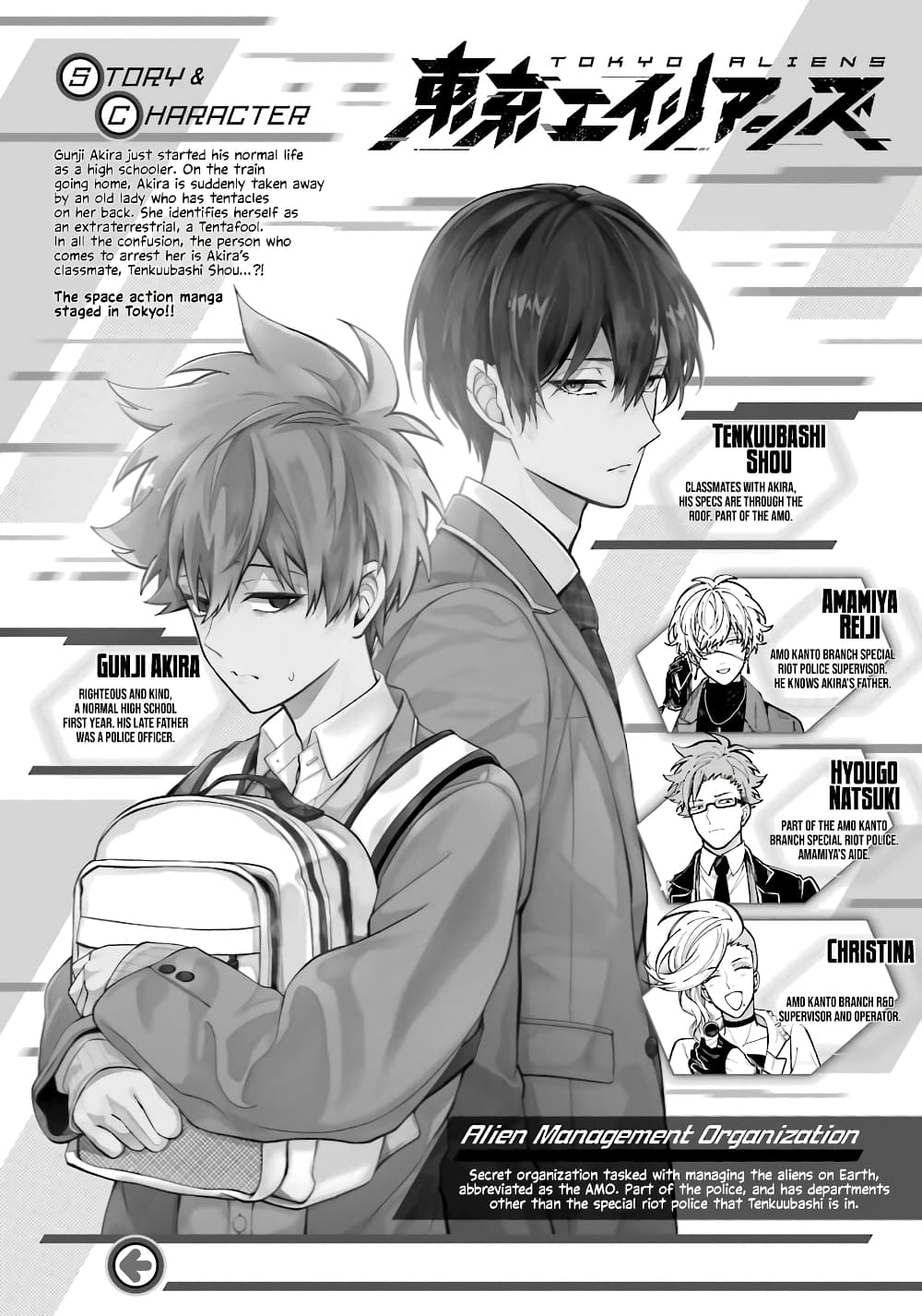 Tokyo Aliens page 1