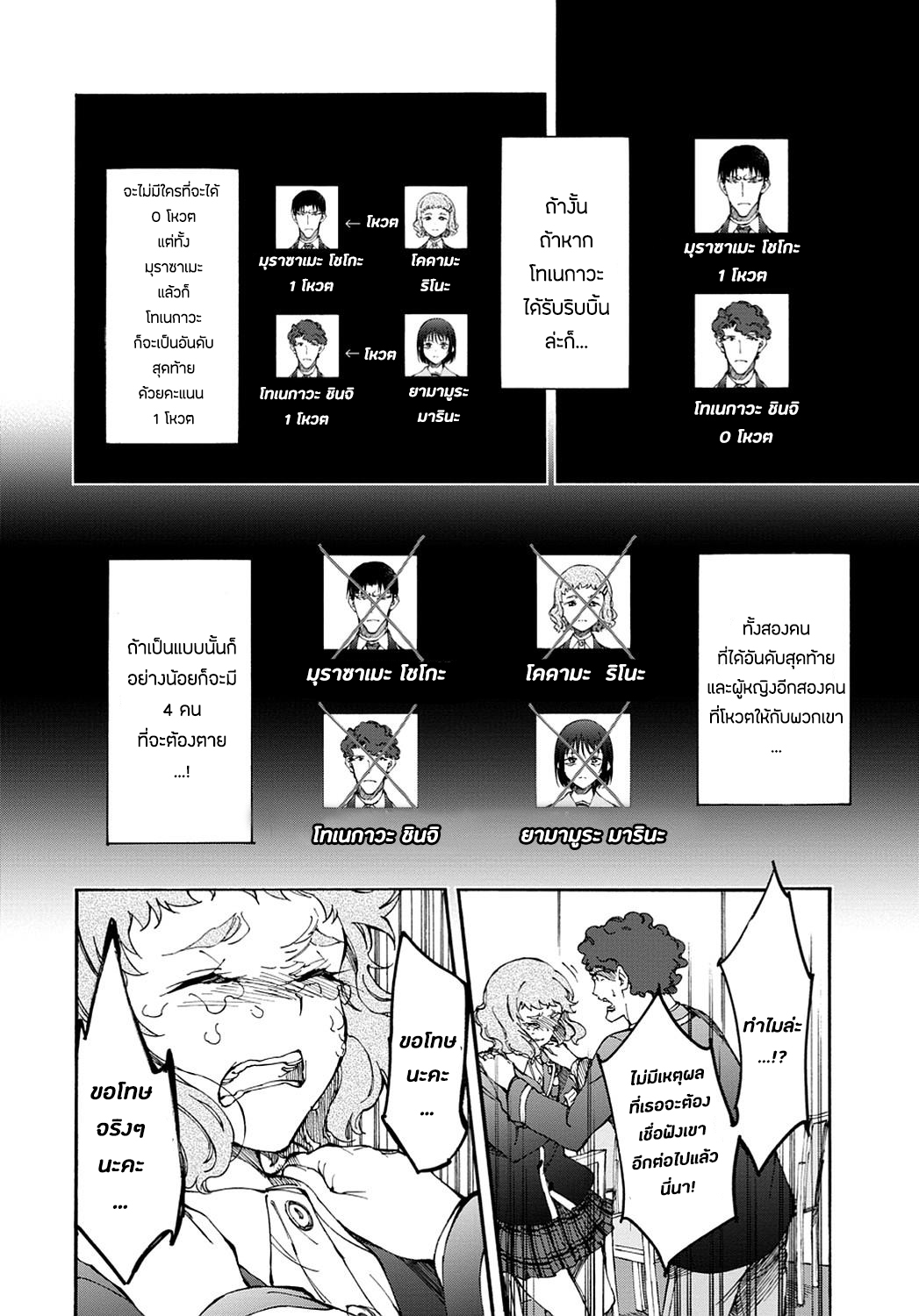 Touhyou Game - Anata ni Kuroki Ippyou o page 34