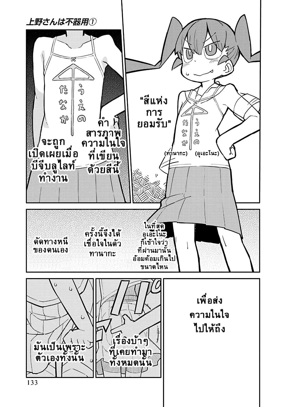 Ueno-san wa Bukiyou page 5