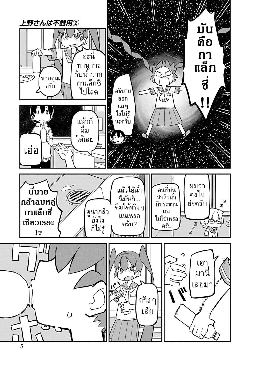Ueno-san wa Bukiyou page 4