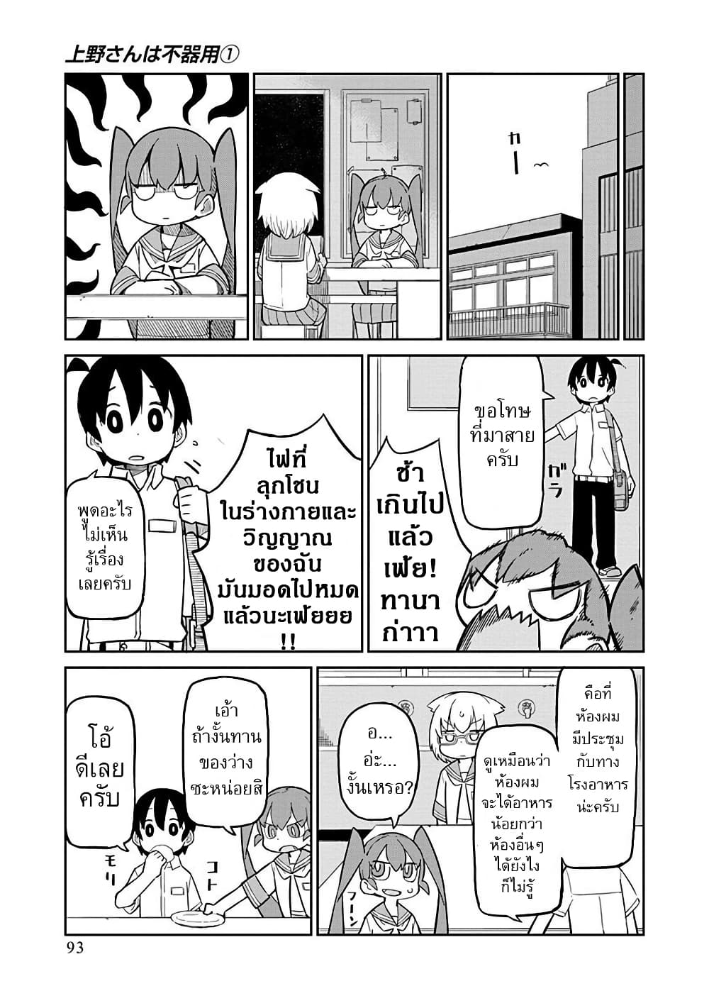 Ueno-san wa Bukiyou page 7