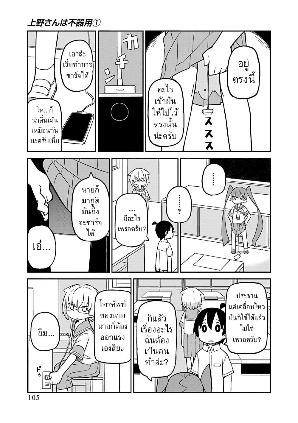 Ueno-san wa Bukiyou page 5