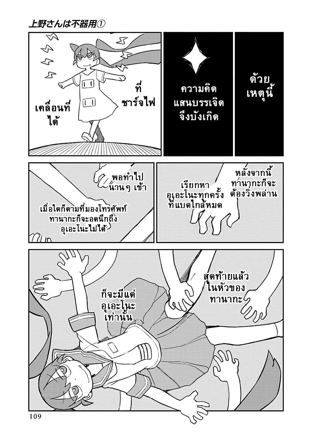 Ueno-san wa Bukiyou page 9