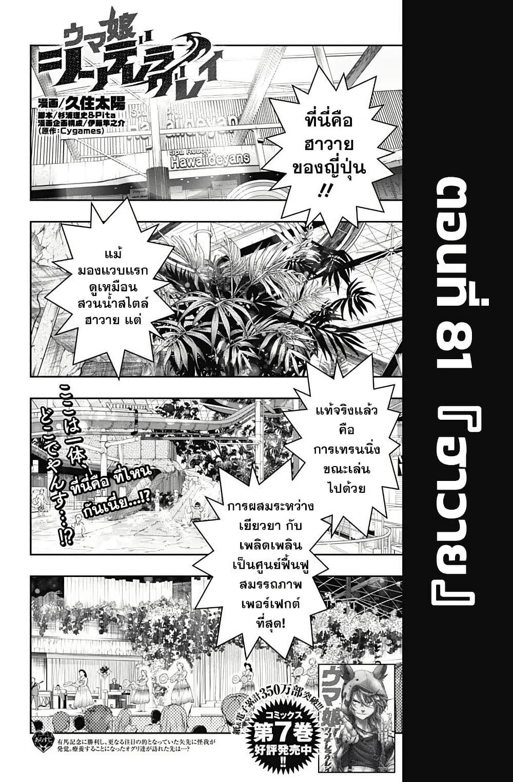 Uma Musume: Cinderella Gray page 1