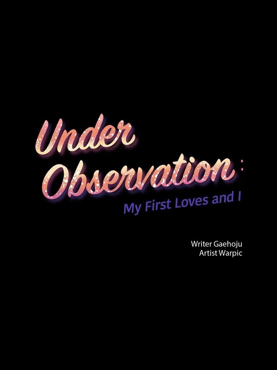 Under Observation: My First Loves and I page 1