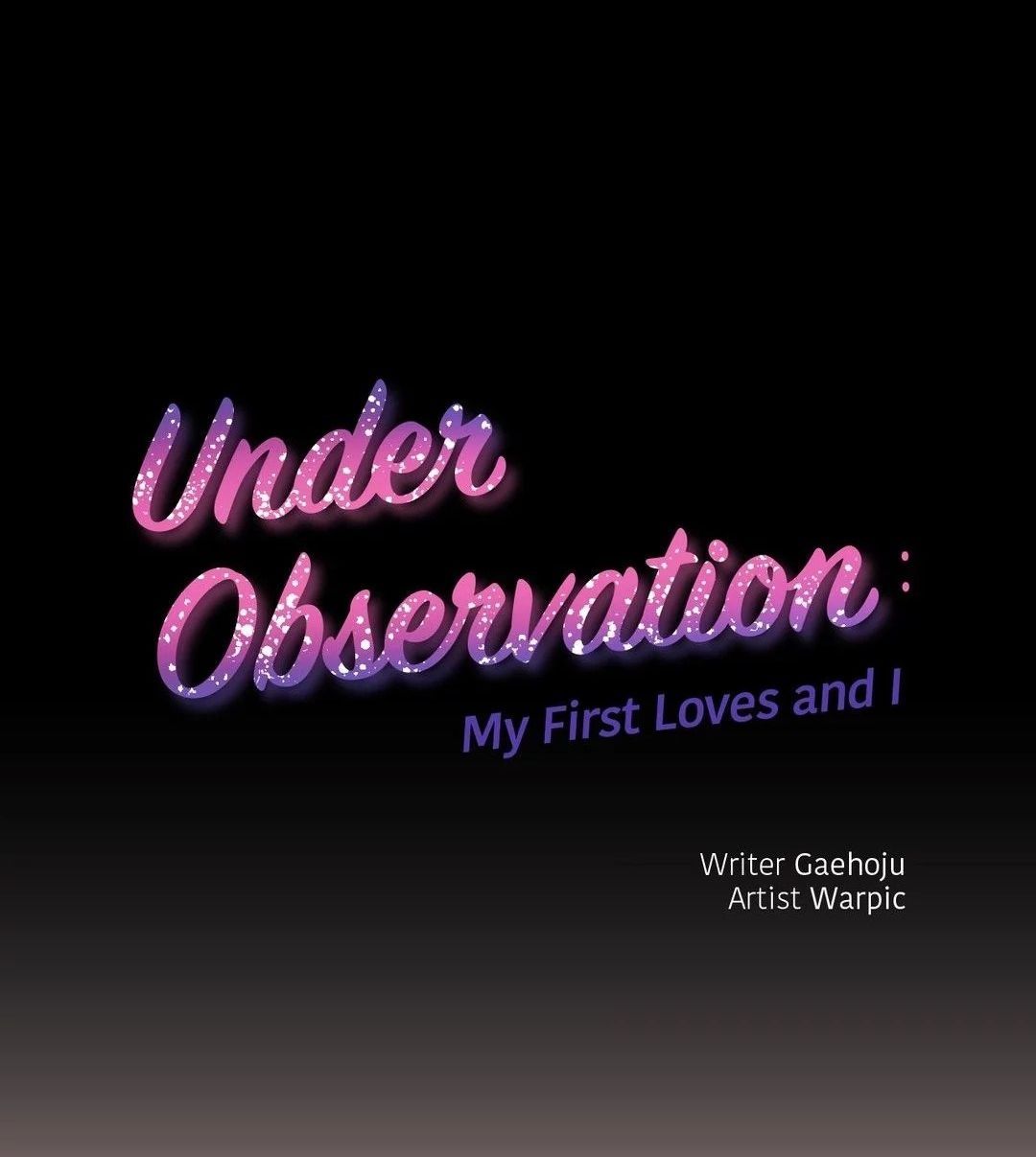 Under Observation: My First Loves and I page 1