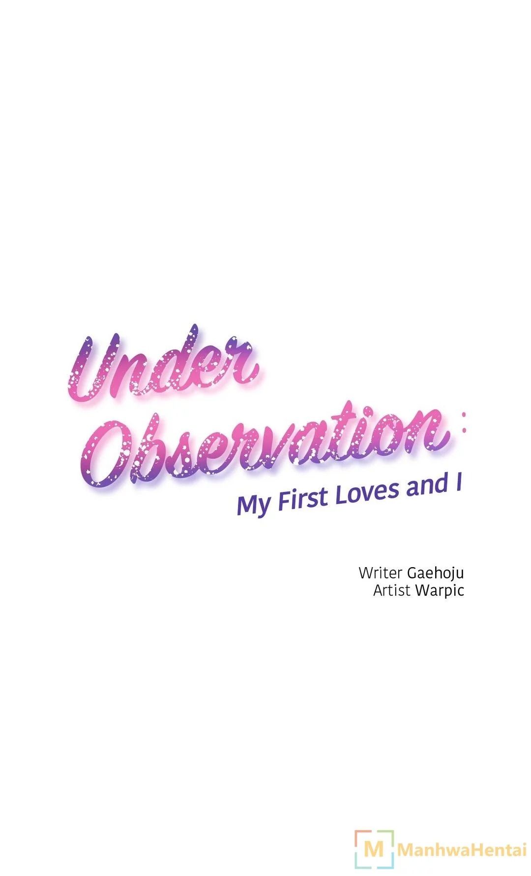 Under Observation: My First Loves and I page 1