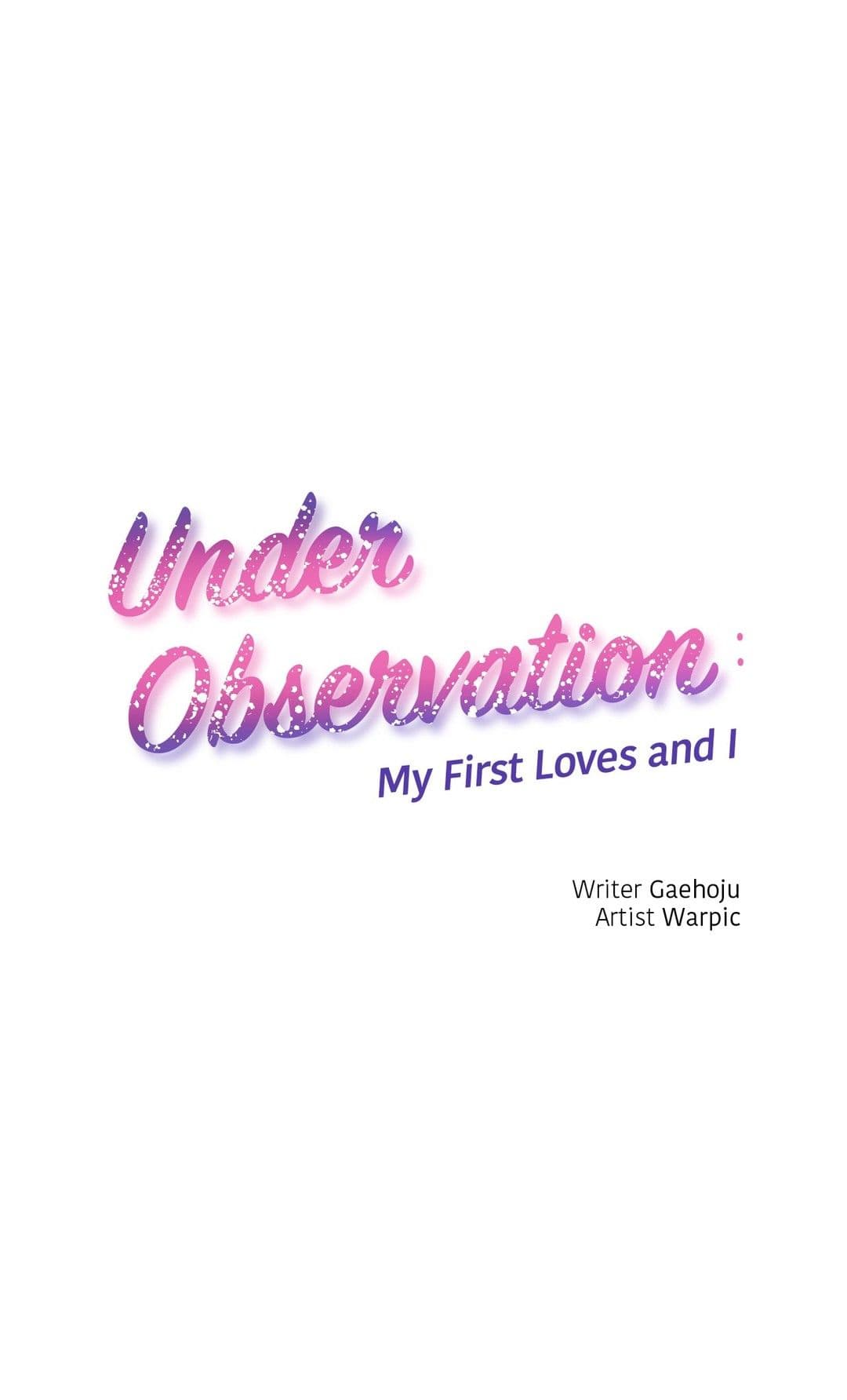 Under Observation: My First Loves and I page 1