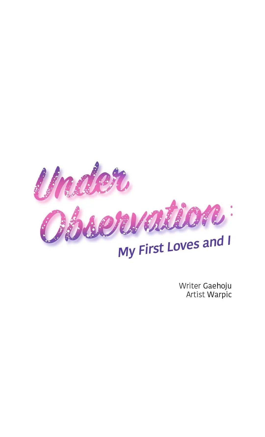 Under Observation: My First Loves and I page 1