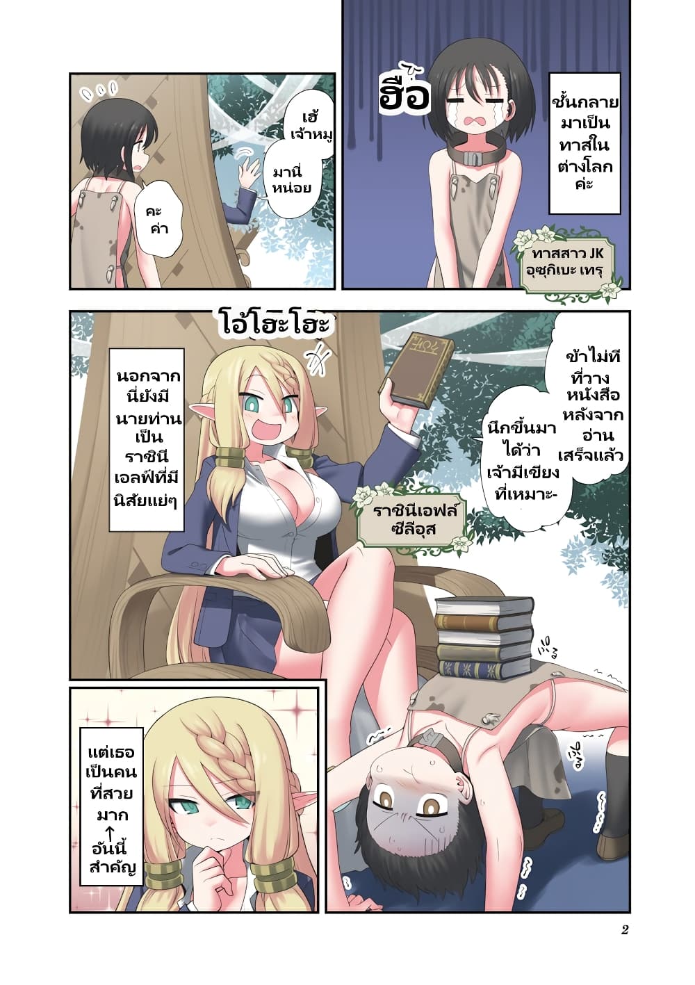 Watashi, Isekai de Dorei ni sarechaimashita page 2