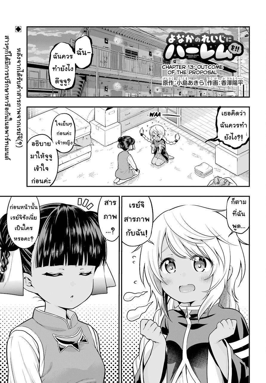 Yonakano Reijini Haremu Wo page 1