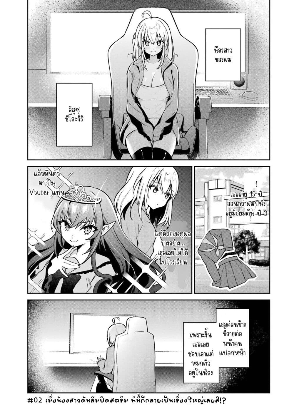 Yuumei VTuber no Ani Dakedo, Nazeka Ore ga Yuumei ni Natteita page 1