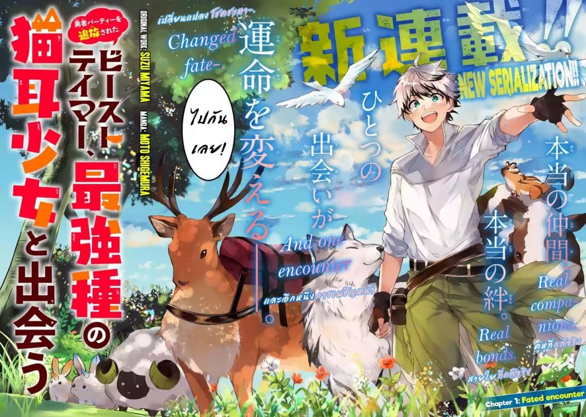 Yuusha Party wo Tsuihou Sareta Beast Tamer, Saikyou Shu Nekomimi Shojo to Deau page 3