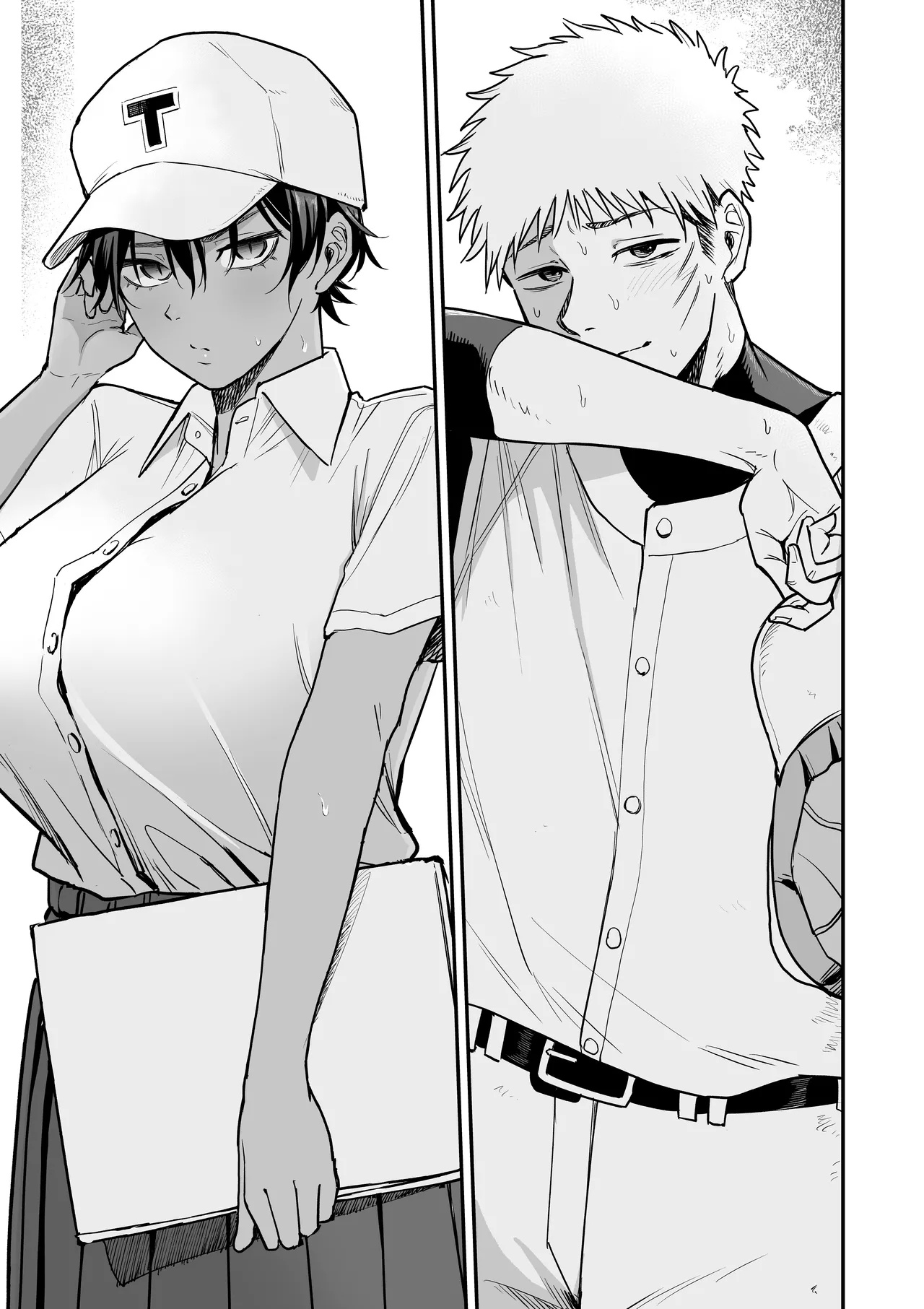 Kasshoku Buaisou Yakyuu-bu Manager no Yowami Nigitta | I Found the Grumpy, Brown-Skinned Baseball Manager's Weakness page 54