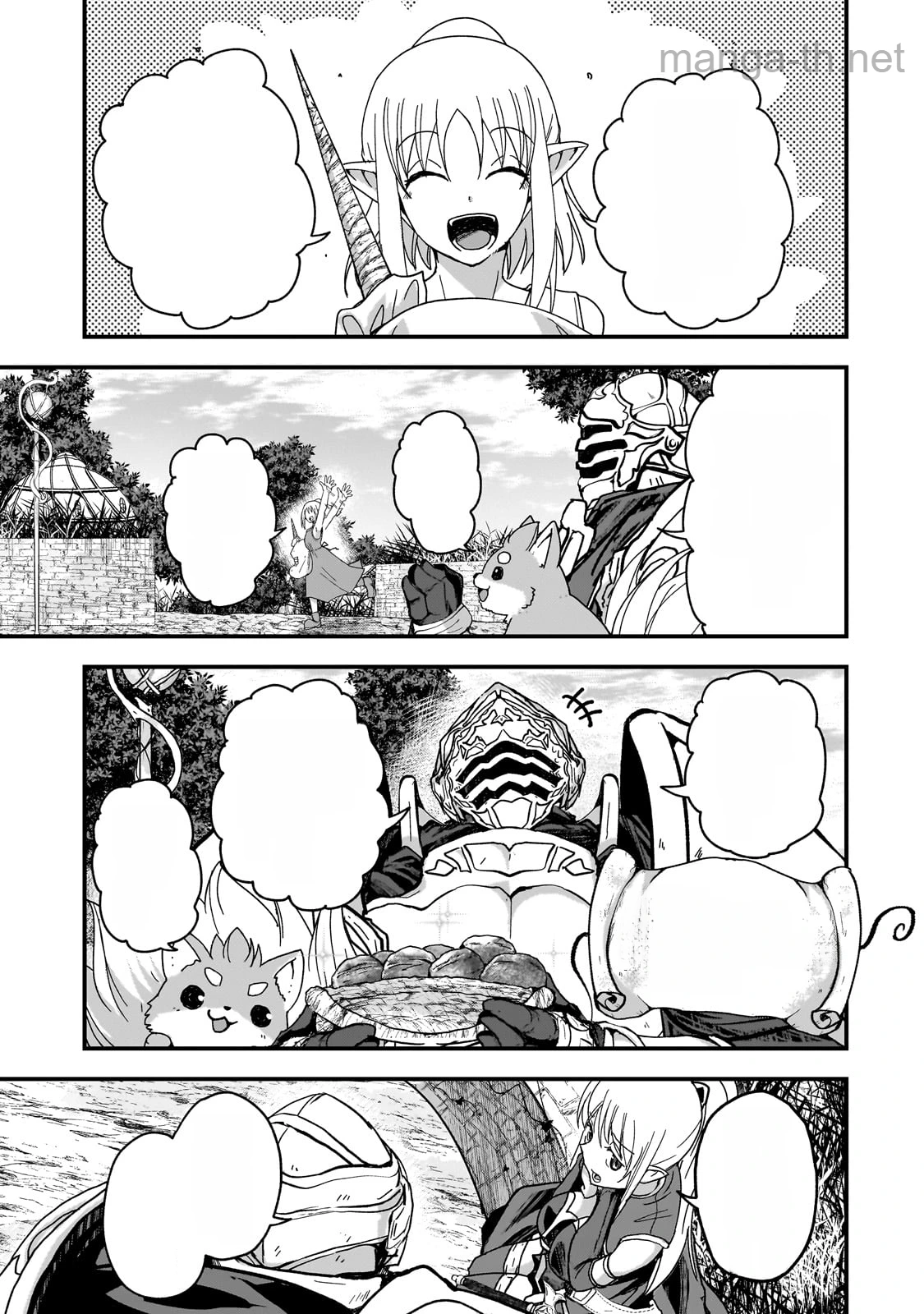 Gaikotsu Kishi-sama Tadaima Isekai e Odekakechuu หน้า 5