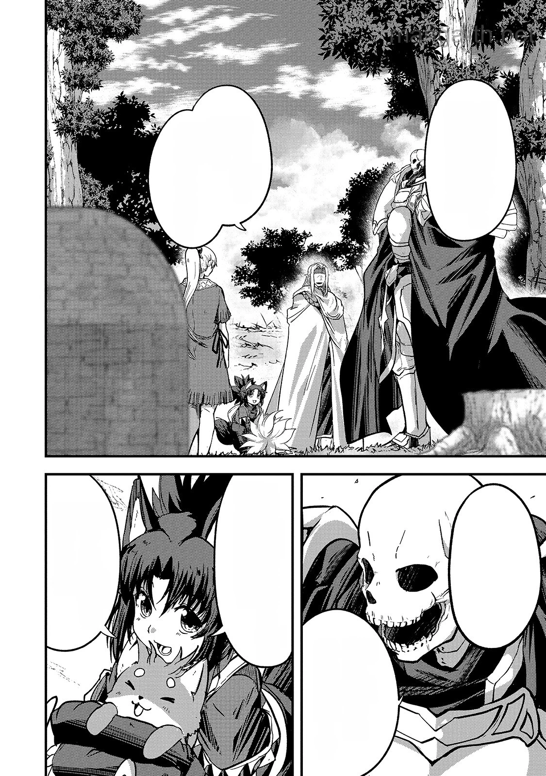 Gaikotsu Kishi-sama Tadaima Isekai e Odekakechuu หน้า 10