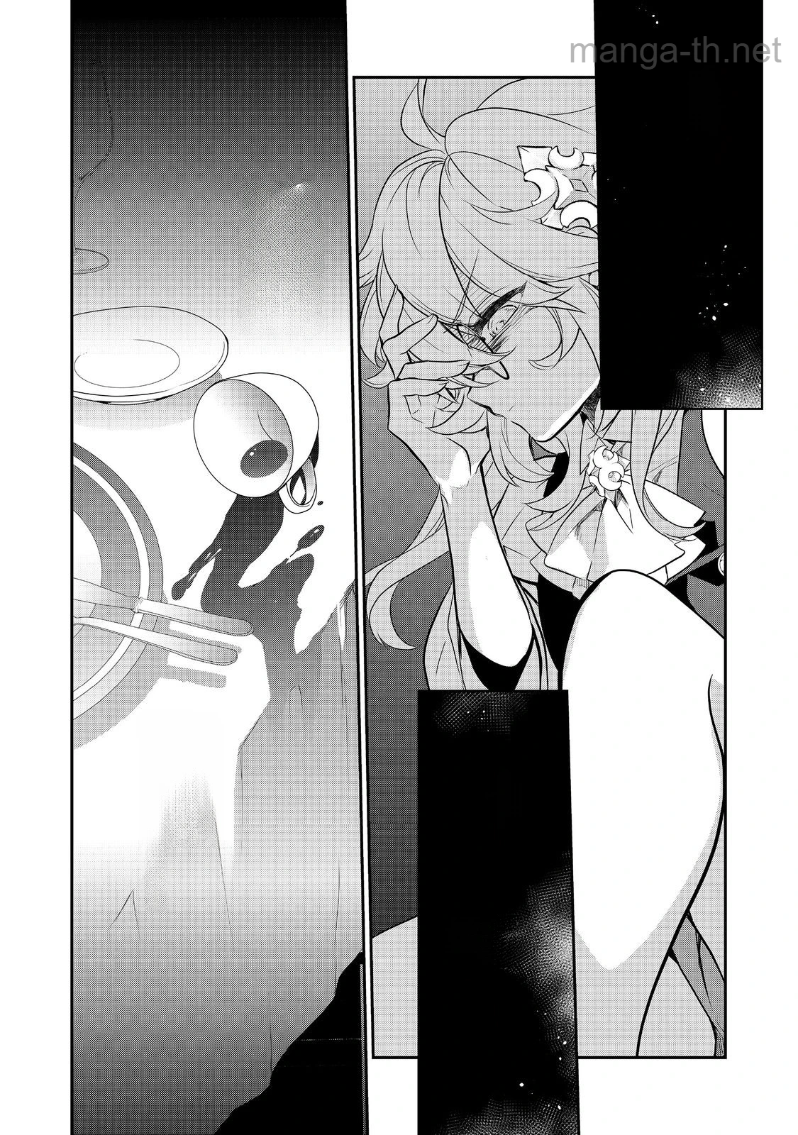 Kaketa Tsuki no Mercedes ~Kyuuketsuki no Kizoku ni Tensei Shitakedo Suterare Sounanode Dungeon wo Seihasuru~ @COMIC หน้า 9