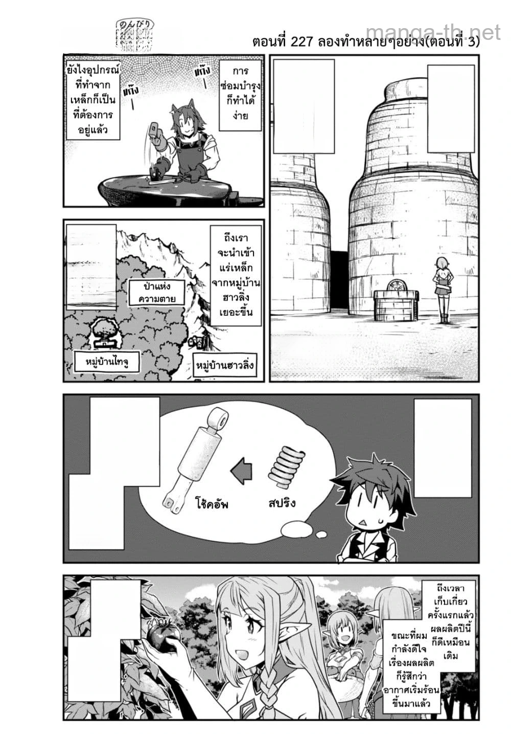 Isekai Nonbiri Nouka หน้า 1