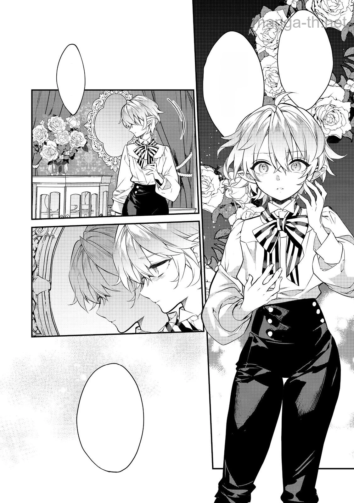 Kaketa Tsuki no Mercedes ~Kyuuketsuki no Kizoku ni Tensei Shitakedo Suterare Sounanode Dungeon wo Seihasuru~ @COMIC หน้า 4