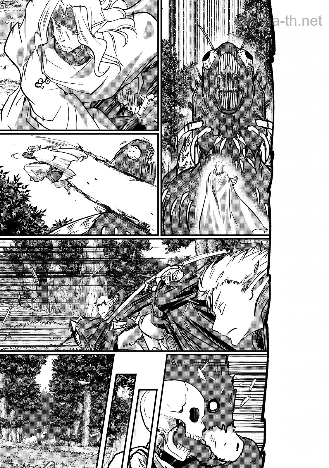 Gaikotsu Kishi-sama Tadaima Isekai e Odekakechuu หน้า 5