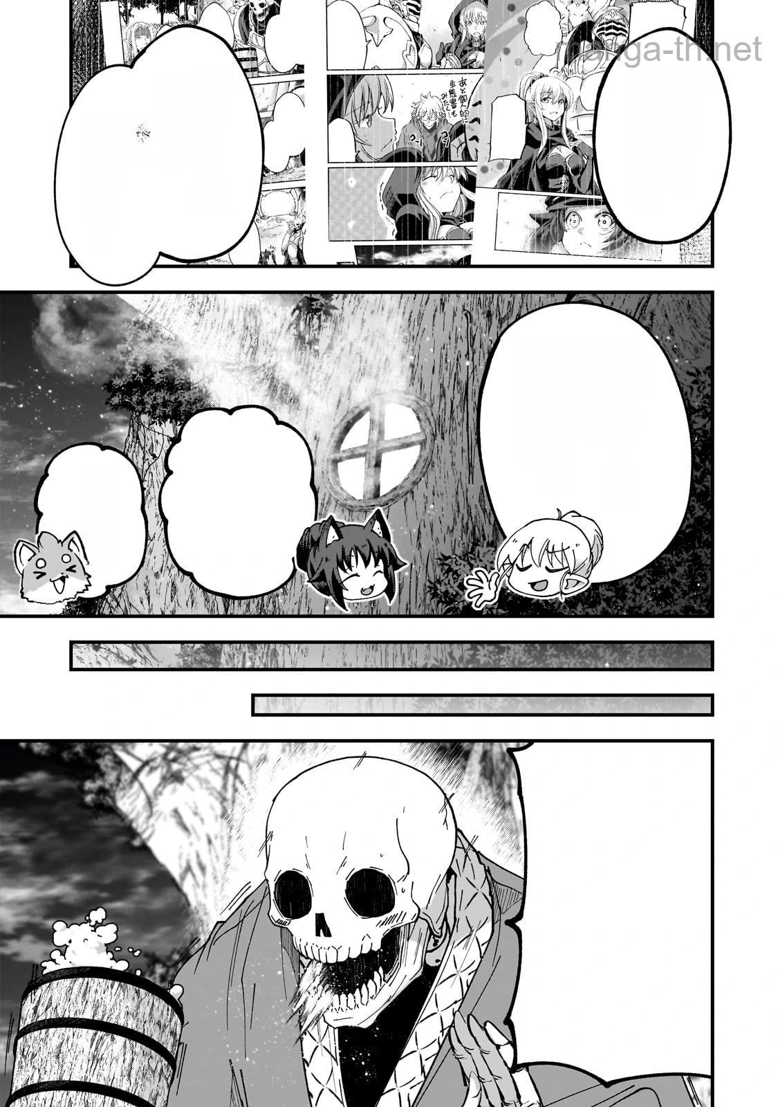 Gaikotsu Kishi-sama Tadaima Isekai e Odekakechuu หน้า 7