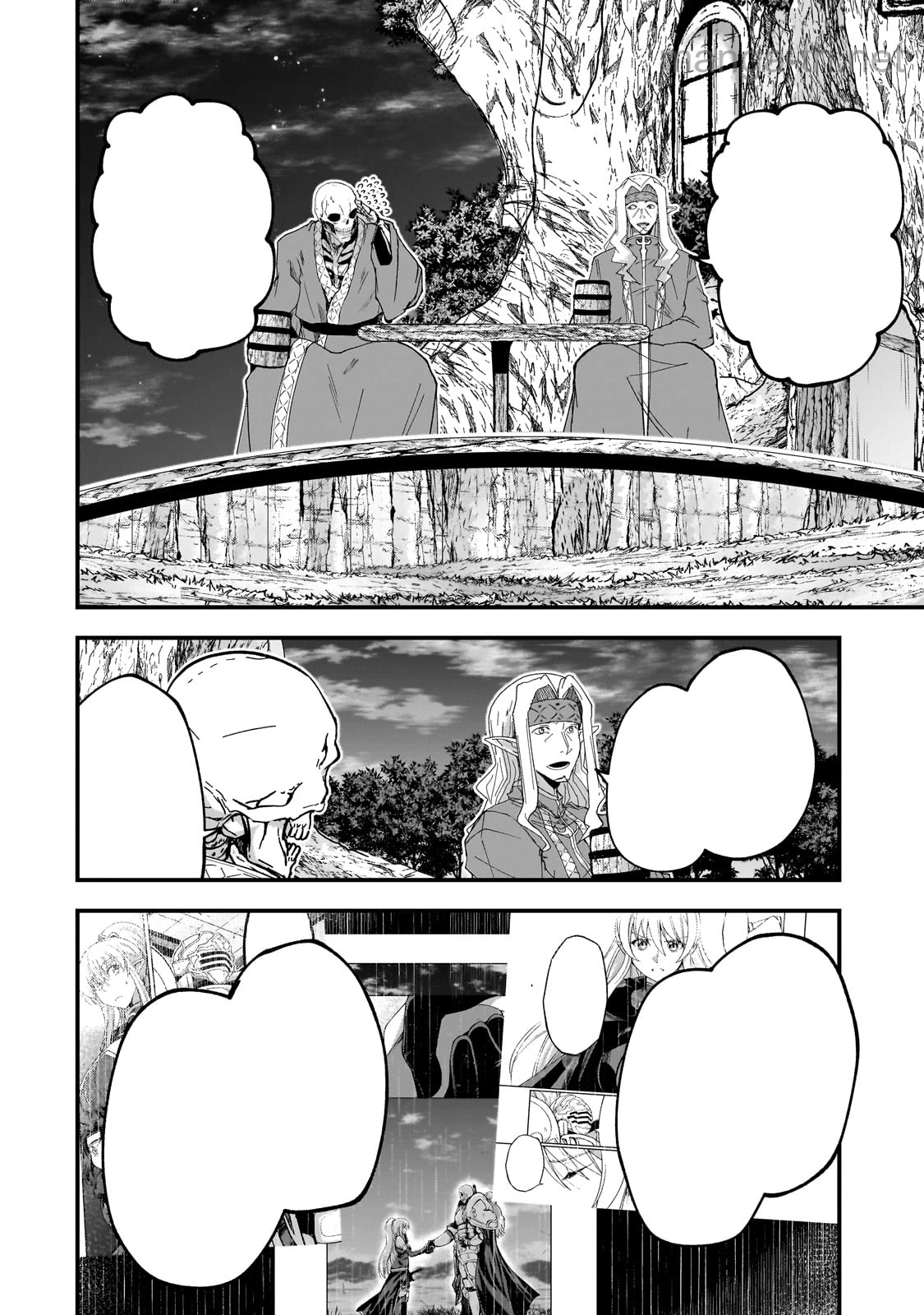 Gaikotsu Kishi-sama Tadaima Isekai e Odekakechuu หน้า 8