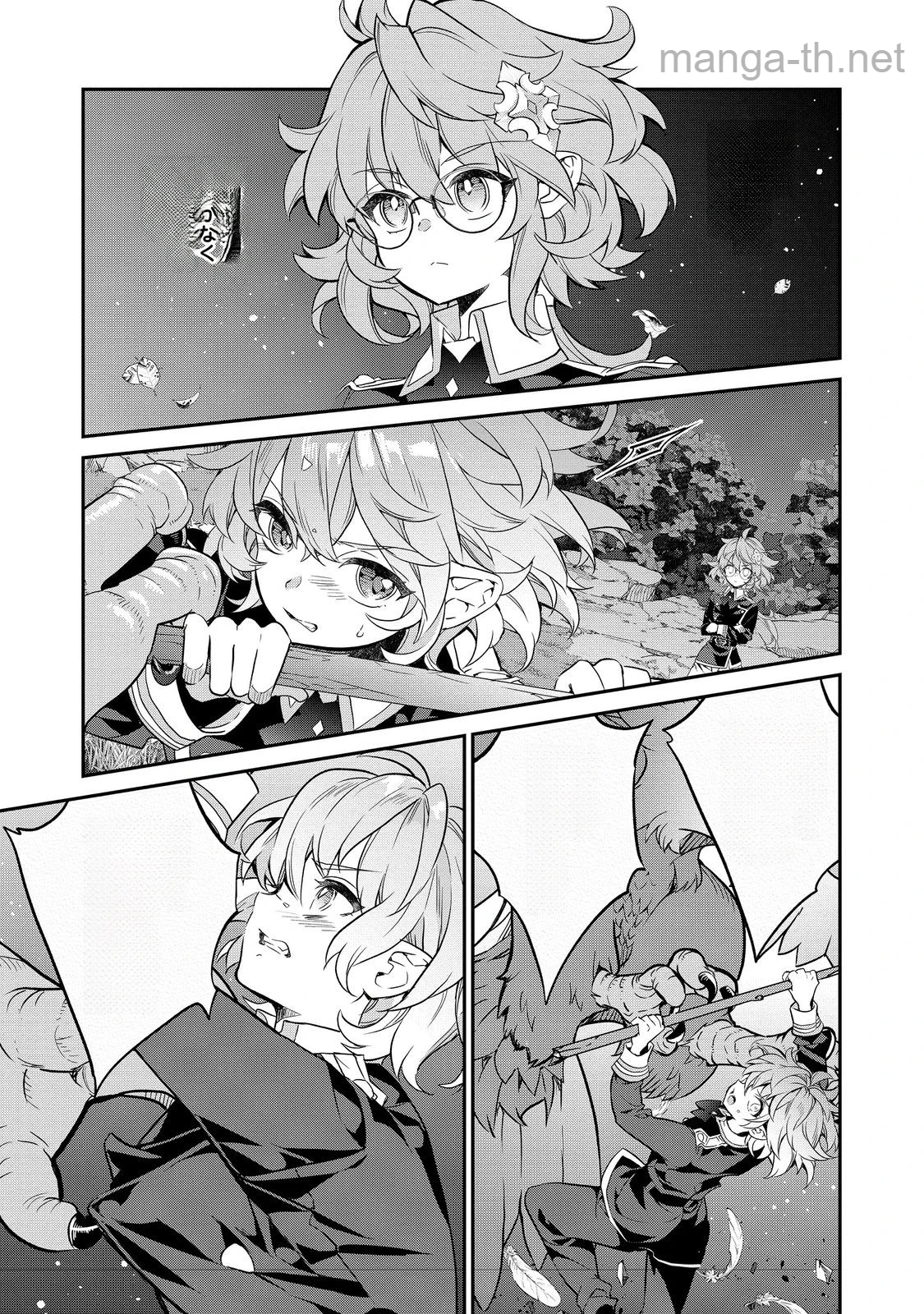 Kaketa Tsuki no Mercedes ~Kyuuketsuki no Kizoku ni Tensei Shitakedo Suterare Sounanode Dungeon wo Seihasuru~ @COMIC หน้า 3