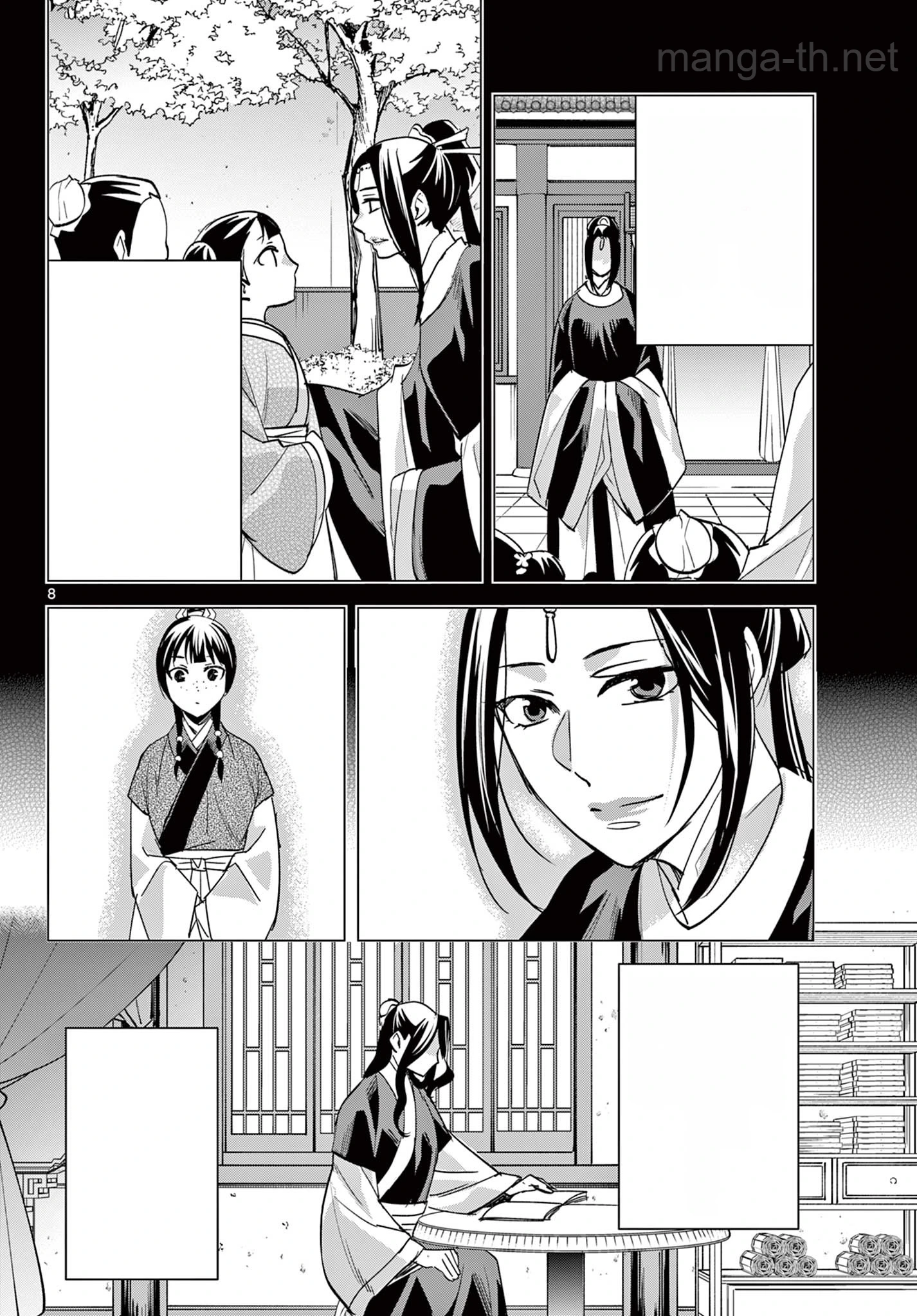 Kusuriya no Hitorigoto – Maomao no Koukyuu Nazotoki Techou หน้า 8
