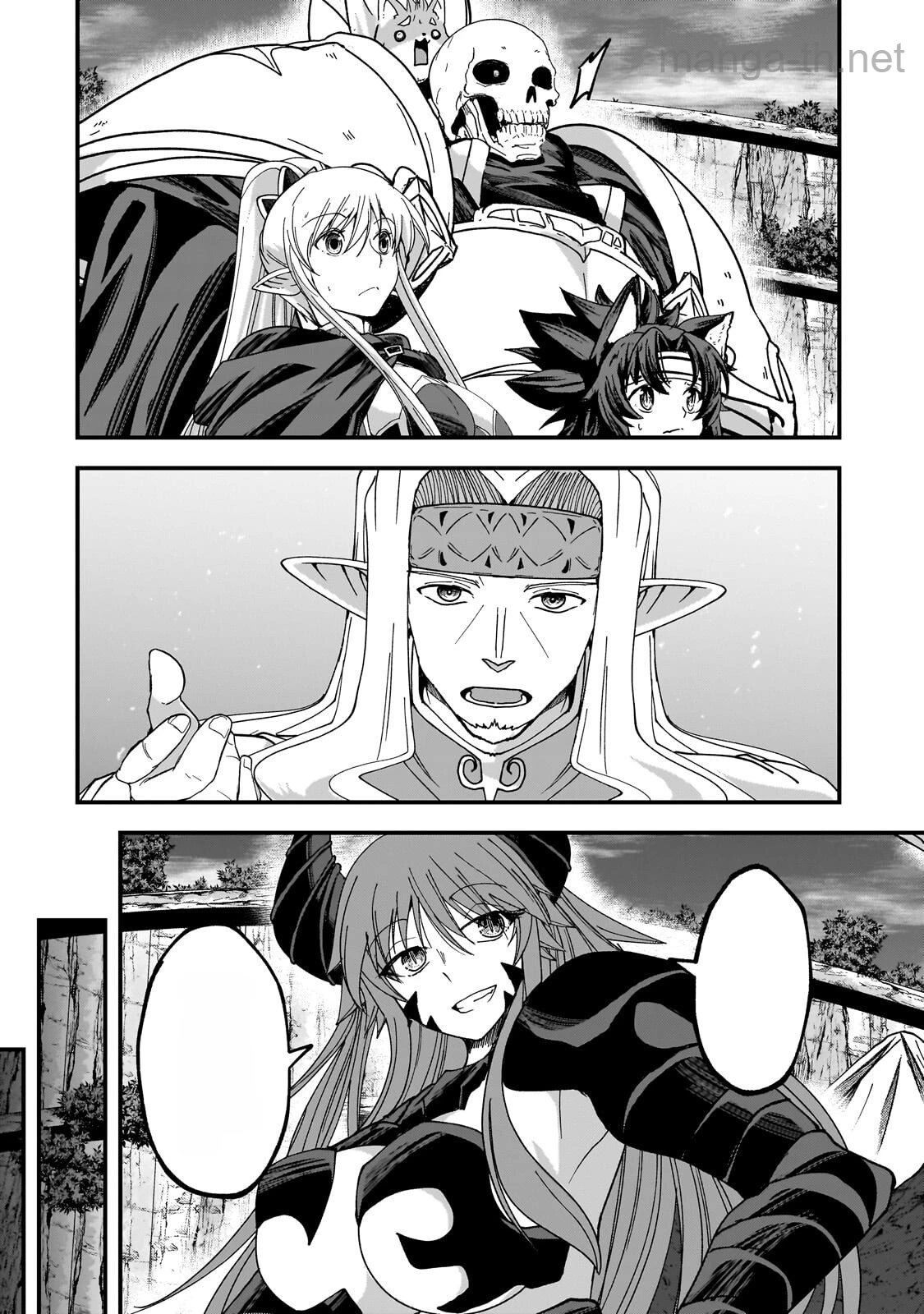 Gaikotsu Kishi-sama Tadaima Isekai e Odekakechuu หน้า 4