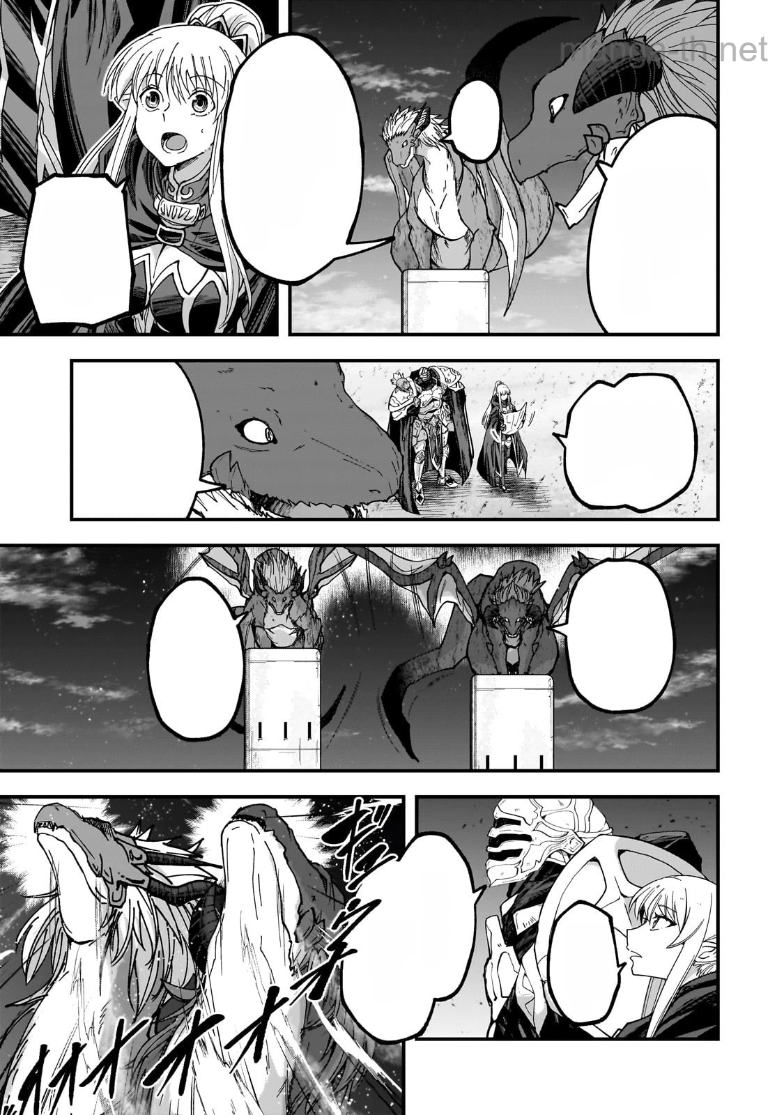 Gaikotsu Kishi-sama Tadaima Isekai e Odekakechuu หน้า 8